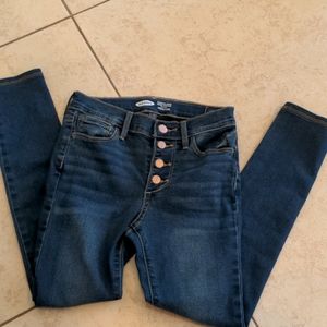 Girls Old Navy Rockstar super skinny jegging